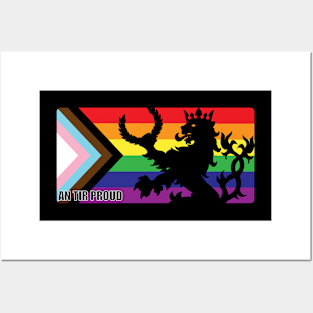 An Tir Pride - Progress - Oblong Posters and Art